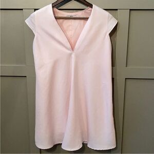 Asilio Dusk Til Dawn Blush Pink Shift Dress Size S